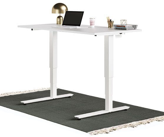 The Nimbus pneumatic standing desk